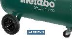 Sprężarka tłokowa Metabo Mega 350-100 D 3-fazowa  601539000 2