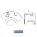 Głowica frezowa prosta z nacinakami 125x30x50/Z=4/N=2+2 LJ050-0125-0001 Globus 3