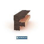 Frez trzpieniowy kształtowy CNC Premium z łoż. doln. do ramek drzwi meblowych D=33xH=19/d=12 wzdłużny FT915-3312-0001 Globus 5