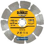 Tarcza diamentowa DeWalt  DT3741-XJ 125mm do cięcia materiałów budowlanych oraz betonu spawane laserowo - do pracy na sucho 1