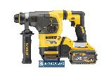 Akumulatorowy młot udarowo-obrotowy z uchwytem SDS-plus DeWalt DCH333X2-QW 3,5J 54V XR FlexVolt 2x9,0Ah TStak 2