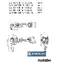 Szlifierka kątowa Metabo WB 18 LTX BL 15-125 Quick 125mm 18V 2x5,5Ah LiHD metaBOX 165 L 601730660 4