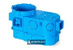 Puszka podtynkowa 2x60mm ekstragłęboka 80 mm szeregowa do elektroniki SE2x60G niebieska 34159203 Simet 1