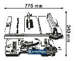 Stołowa pilarka tarczowa Bosch GTS 10 XC 2100W tarcza 254mm 0601B30400 3