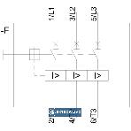 Wyłącznik silnikowy 3P  3,00kW  5,50- 8,00A S0 Klasa wyzw. 10 104A IP20 Sirius 3RV1021-1HA10 4