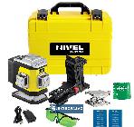 Laser krzyżowy 3x360st. Nivel CL3B wiązka niebieska Bluetooth 1