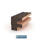 Frez trzpieniowy kształtowy CNC Premium do ramek drzwi mebl. z łoż. doln. D=33,9xH=25,4/d=8 wzdłużny FT913-3308-0001 Globus 5
