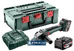 Szlifierka kątowa akumulatorowa Metabo W 18 LT BL 11-125 125mm 18V 2x4,0Ah Li-Power metaBOX 165 L 613052510 1