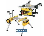 Pilarka tarczowa stołowa DeWalt DWE7485RS-QS 210mm 1850W + podstawa z funkcją wózka DE7400 Nowość 1