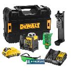 Laser krzyżowy liniowy DeWalt DCE0811D1G-QW  12V 1x2,0Ah 2x zielona wiązka Kufer 1