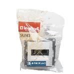 Suno biały gniazdo komputerowe podwójne RJ45 kat.6 UTP bez ramki 721153 Legrand 3