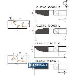 Frez kształtowy HM do płycin 160x40x15/4z kształt B prawy CL270-0160-0002 Globus 2