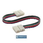Złączka do taśm LED RGB 10mm dwustronna z przewodem Connector RGB 10-CPC 19037 Kanlux 2