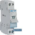 Modułowy przełącznik instalacyjny I-0-II 25A 1P 230VAC punkt wspólny od góry SFT125 Hager Polo 1