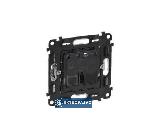 Valena life mechanizm gniazdo telefoniczne + komputerowe kat. 6 UTP 753032 Legrand 1