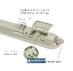 Oprawa hermetyczna LED 38W 5900lm biała neutralna 120cm 120st. IP65 IK10 Limea Gigant SLI028025NW_PW Wojnarowscy 4