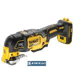 Narzędzie wielofunkcyjne DeWalt DCS356P2-QW 18V XR 2x5,0Ah + akcesoria  TSTAK 4