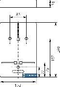 Tablica licznikowa 240x152mm 1F bez zabezpieczeń IP20 IK07 szara T-1F-bez 10.6 Elektro-plast Opatówek 2
