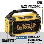 Akumulatorowy głośnik Bluetooth DeWalt DCR011-XJ 10,8V 14,4V 18V  bez akumulatora i ładowarki 4