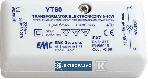 Transformator elektroniczny 0- 60W Uwyj.=11,5V AC   5,00A IP40 YT60 TEG-YT-60TE Govena 1