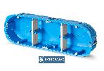 Puszka instalacyjna do płyt g-k 3x60mm płytka 45mm niebieska P3x60K Multibox K 32324203 Simet 3