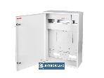 Szafka licznikowa uniwersalna z zamkiem 2x licznik elektron. 3F 1xTH35 18 modułów IP30 RU-2L-P Z/E Karwasz 1