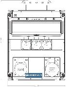 Rozdzielnica budowlana przenośna z okienkiem 1x16A 5P + 1x32A 5P + 3x2P+Z 230V + moduły 1x14 N+PE IP54 Opole 909210003W PCE 2