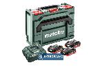 Zestaw 3 x akumulator 18V 4,0Ah LiHD + ładowarka ASC 55 metaBOX 145 685133000 Metabo 1