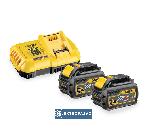 Zestaw DeWalt DCB118T2-QW ładowarka DCB118 18V/54V XR FlexVolt + 2 akumulatory DCB546 6,0Ah Li-Ion 1