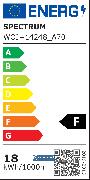 Żarówka LED GLS E27 18W 1800lm biała ciepła 160st. Premium Spectrum WOJ+14248_A70 Wojnarowscy 3
