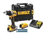 Akumulatorowa wiertarko-wkrętarka DeWalt DCD800E2T-QW 18V XR 2x 1,7Ah PowerStack 90Nm silnik bezszczotkowy TSTAK 1