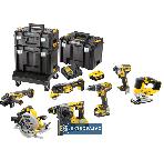 Zestaw narzędzi Combo DeWalt DCK685P3T-QW 18V XR 3x5,0Ah Li-Ion 6-częściowy TSTAK 3
