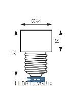 Adapter E27 do żarówek GU10 HLDR-E27/GU10 08850 Kanlux 4