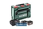 Akumulatory Metabo 18V 2x5,2Ah Li-Power + ładowarka ASC 145 metaBOX 145 685065000 1
