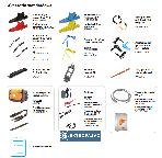 Analizator jakości zasilania PQM-707 z certyfikatem kalibracji WMPLPQM707 4szt. cęgów F-3A Sonel 3