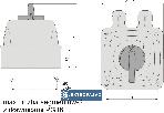 Łącznik krzywkowy 0-I  25A 3P 2 segm. w obudowie IP44 Łuk 25-13 922505 Elektromet 2