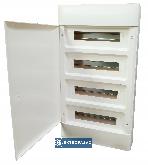 Rozdzielnica modułowa natynkowa 4x18 N+PE IP40 IK07 z klapką białą Practibox S 137429 Legrand 1