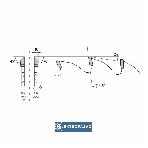 Piła tarczowa HM 103x32x2,2/1,6/36z GTP5 piła prawa Aluex-Chamfering PVC do fazowania listew przyszybowych PS496-0103-0001 Globus 3