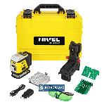 Laser krzyżowy 3x360st. Nivel CL3G wiązka zielona + statyw SJJ-M1 EX Bluetooth 2