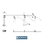 Piła tarczowa HM z uzęb. grup. 800x50x8,0/5,5/9x3z WA GM20 (F) do cięcia wzdłużnego i rowkowania PS050-0800-0023 Globus 3