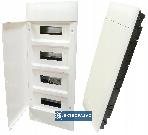 Rozdzielnica modułowa podtynkowa 4x12 N+PE IP40 IK07 z klapką białą Practibox S 135364 Legrand 1