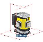 Laser krzyżowy 3x360st. Nivel CL3R wiązka czerwona Bluetooth 1