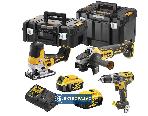 Zestaw narzędzi Combo DeWalt DCK329P2T-QW 18V XR 2x5,0Ah Li-Ion DCD796+DCG405+DCS335 2xTSTAK Nowość 1