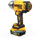 Akumulatorowy klucz udarowy DeWalt DCF900P2T-QW 1/2 cala z pierścieniem zabezp. 1355Nm 18V XR 2x5,0Ah Li-Ion TStak 4