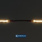 Złączka do taśm LED COB 8,0mm dwustronna z przewodem CON P 8 CPC 38471 Kanlux 3