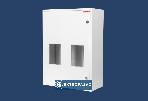 Szafka licznikowa uniwersalna z zamkiem i okienkiem 2x licznik elektron. 3F 1xTH35 18 modułów IP30 RU-2L-P Z/O /E Karwasz 1