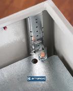 Obudowa metalowa z płytą montażową  400x 300x200mm IP66 szara drzwi pełne Argenta 49032 PCE 4
