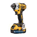 Akumulatorowy zakrętak udarowy DeWalt DCF887P2-QW 1/4 cala 205Nm 18V XR 2x5,0Ah Li-Ion TStak 3