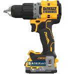 Akumulatorowa wiertarko-wkrętarka DeWalt DCD800E2T-QW 18V XR 2x 1,7Ah PowerStack 90Nm silnik bezszczotkowy TSTAK 3