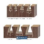 Frez trzpieniowy CNC Premium do połączeń na jaskółczy ogon  D=8,0xH=9,5/d=8 9st. FT916-0808-0001 Globus 5